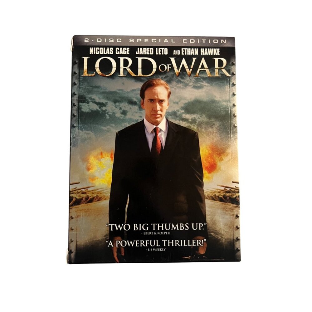 Lord Of War 2005 DVD 2-Disc Special Edition Nicolas Cage Leto Drama Pre-Owned